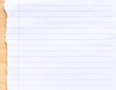 çizgiler arka plan ile beyaz kağıt levha, kopya boşluk astarlı