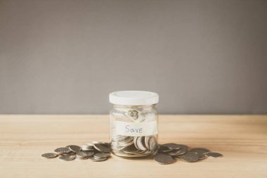 para tasarrufu, cam kavanoz sikke 