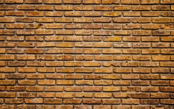 Brown Brick Wall Background Full Frame — Stock Photo, Image