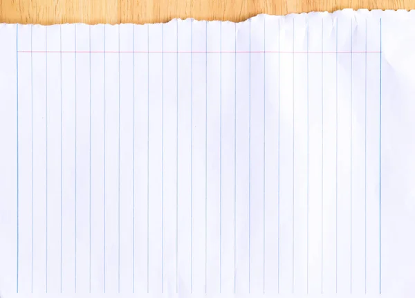Çizgiler Arka Plan Ile Beyaz Kağıt Levha Kopya Boşluk Astarlı — Stok fotoğraf