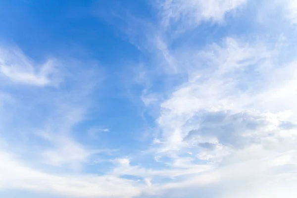 Blauer Himmel Und Wolken Hintergrund — Stockfoto