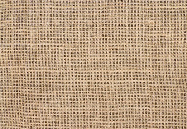 Beige Fabric Background Burlap Material Horizontal — Stock Photo, Image
