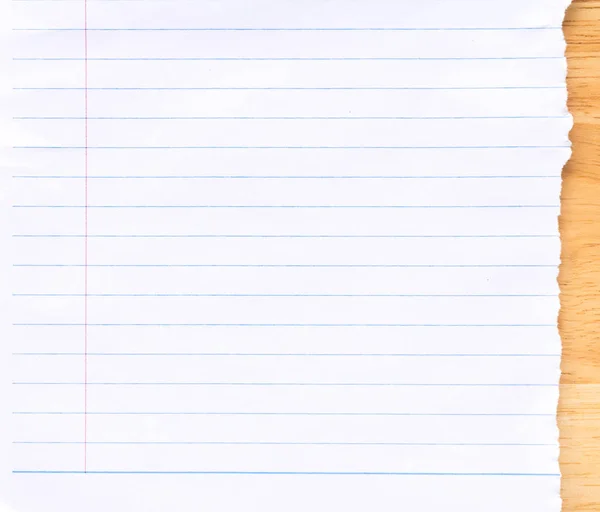 Çizgiler Arka Plan Ile Beyaz Kağıt Levha Kopya Boşluk Astarlı — Stok fotoğraf