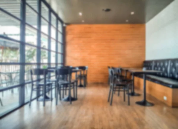 blurred image of cafe room