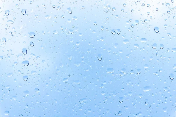 Camlara su damlaları, yağmur damlaları