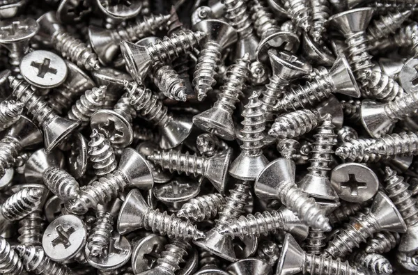 Metalik paslanmaz çelik vidalar, tam çerçeve