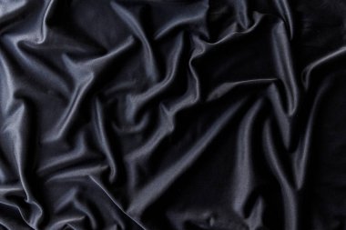 siyah kumaş dokusu ve arkaplan
