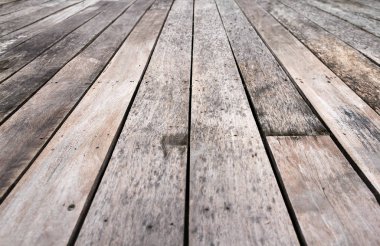 Eski ahşap döşeme arka planı 