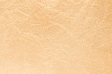 Sarı geri dönüşüm lif dokusu kahverengi Kraft kağıt kaplama arkaplan, merkez seçici odak karton 
