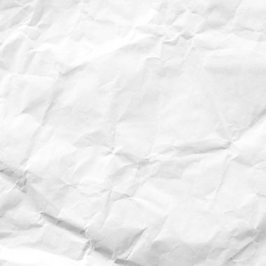 beyaz buruşmuş kağıt doku arkaplanı