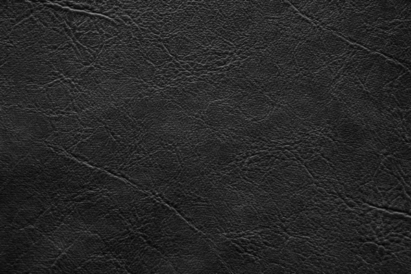 Abstraktes Schwarzes Leder Textur Hintergrund — Stockfoto