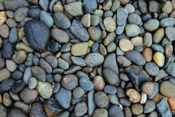 Grey Pebbles Stone Texture Background — Stock Photo, Image