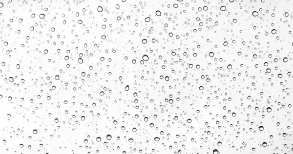 Gotas Agua Sobre Vidrio — Foto de Stock
