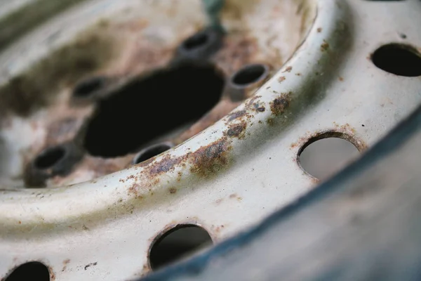 古いタイヤのクローズ アップ — ストック写真