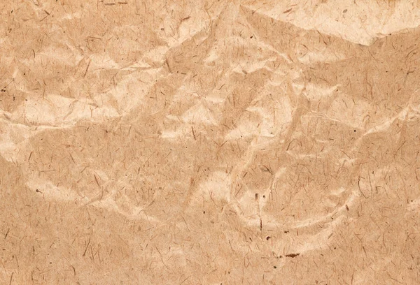 Brown wrinkle recycle paper background