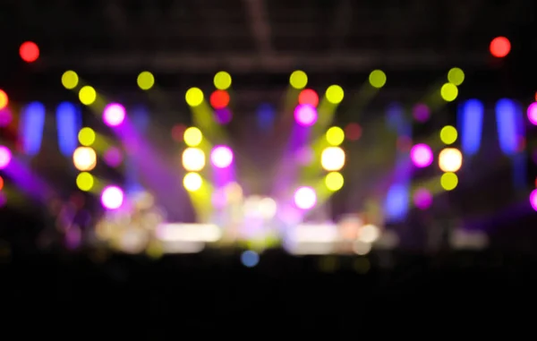 Фоновое Освещение Концерта Blur Сцене — стоковое фото