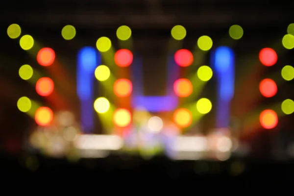 Фоновое Освещение Концерта Blur Сцене — стоковое фото