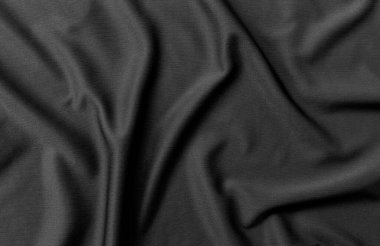 siyah kumaş dokusu ve arkaplan