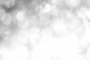 Beyaz bokeh arka plan