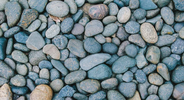 Pebbles Stone Background Vintage Filter — Stock Photo, Image