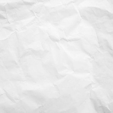 beyaz buruşmuş kağıt doku arkaplanı