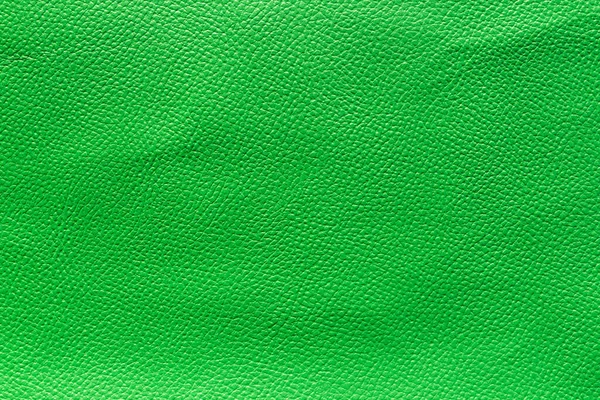 Textura Couro Verde Fundo — Fotografia de Stock