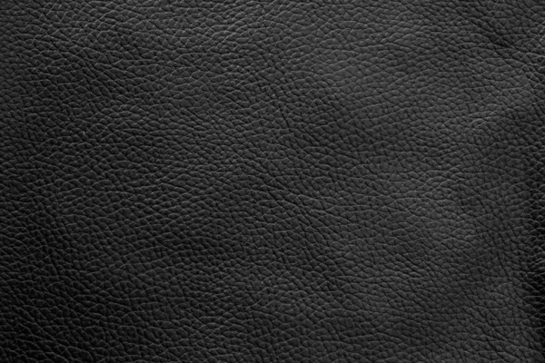 Black Leather Texture Background — Stock Photo, Image