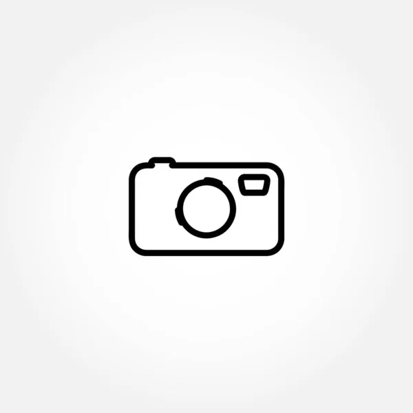 디지털 카메라 아이콘 카메라 아이콘 아이콘 — 스톡 벡터