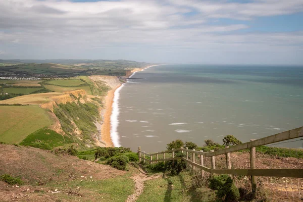 Vista Desde Cumbre Thorncombe Beacon Costa Jurásica Dorset — Foto de Stock