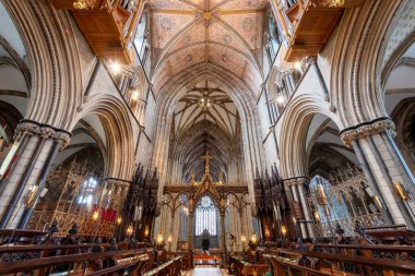 Worcester. Worcester Shire. Birleşik Krallık. 4. 2025. Fotoğraf: Worcester Katedrali.