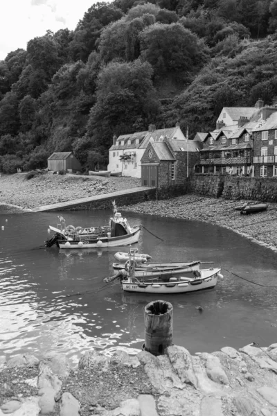 Clovelly. Devon. Birleşik Krallık. 28 Eylül 2024. Devon sahilinin kuzeyindeki Clovelly Köyü 'nden.