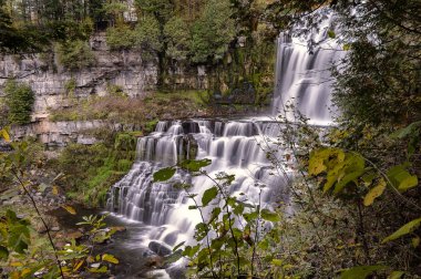 Chittenango düşüyor, doğal görünüm Cazenovia, New York, ABD - A güzel seyahat hedef almaktadır
