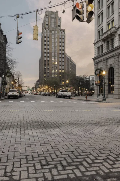 Une Vue Sur Tall Tower Centre Ville Syracuse — Photo