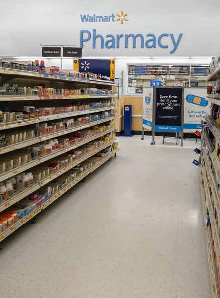 Walmart φαρμακείο — Φωτογραφία Αρχείου
