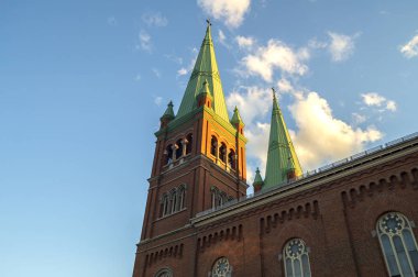 Utica, New York - 23 Ekim 2019: St Johns Cathloic Kilisesi, 240 Bleecker Caddesi, Utica, Ny 13501
