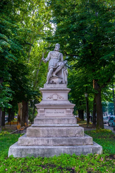 Paolo Veronese Monumento Verona Italia —  Fotos de Stock