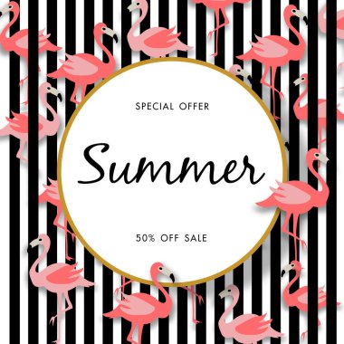 Yaz Satışı Arkaplan Vektörü