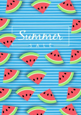 Yaz Satışı Arkaplan Vektörü