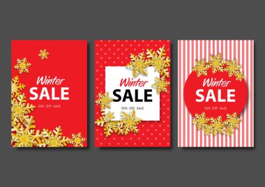 Noel kartı veya kış sezonu arka plan vektör çizim şablonu