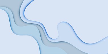 Mavi pastel renk vektörüyle soyut arkaplan sanatı