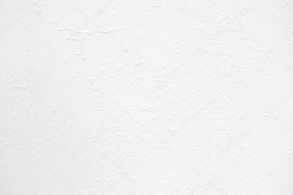 White Grunge Wall Texture Background.