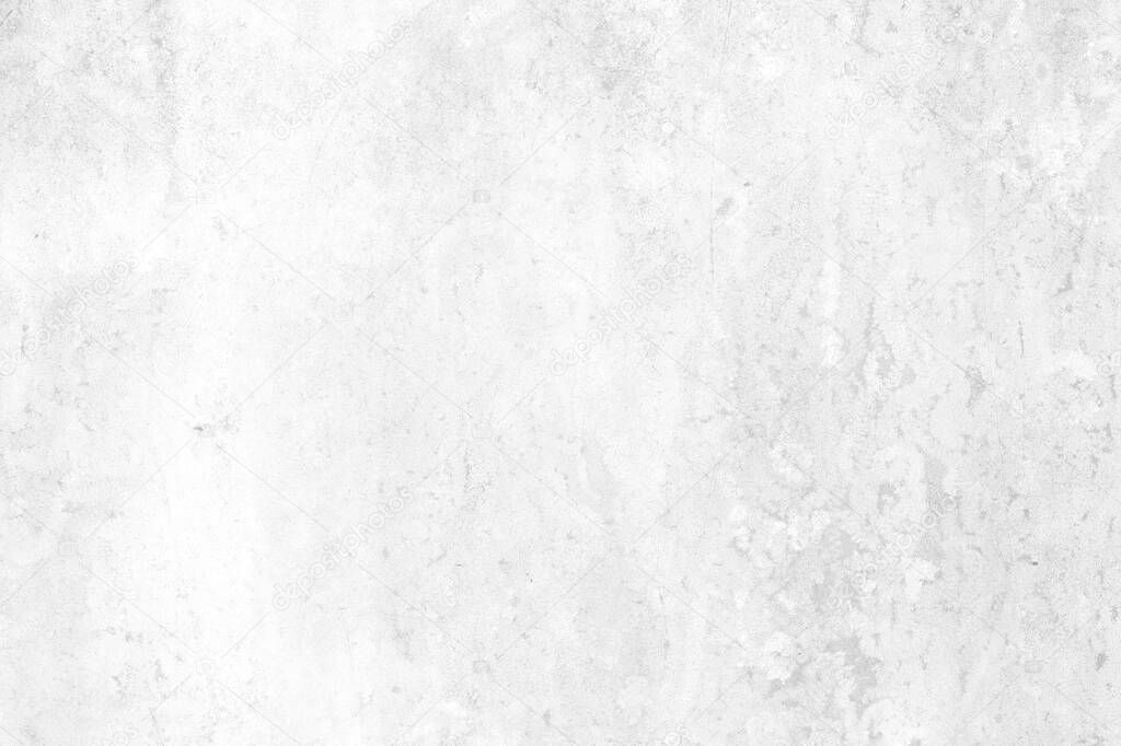 White Grunge Wall Texture Background.