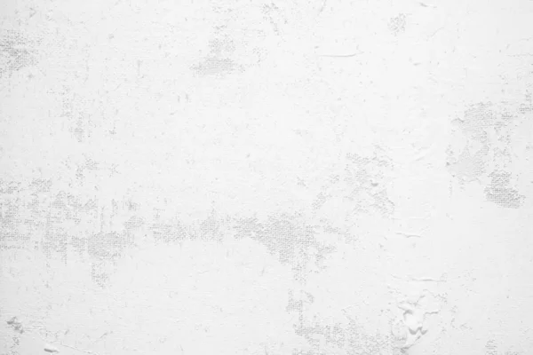 麻袋壁纸背景上的白色剥皮涂料 — 图库照片