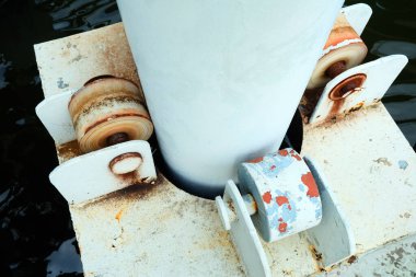 Yüzen İskele Direğinin Üst Görünümü.