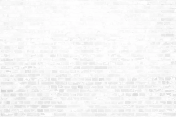 White Old Brick Wall Textur Hintergrund — Stockfoto