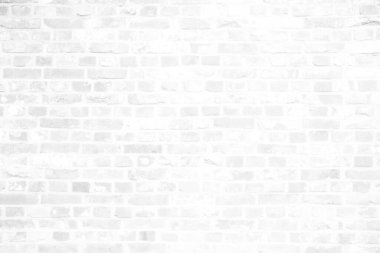 Beyaz tuğla duvar dokusu arkaplanı.