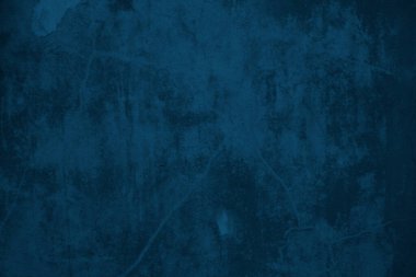 Mavi Grunge Beton Duvar dokusu Arkaplanı.