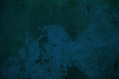 Mavi Grunge Beton Duvar dokusu Arkaplanı.