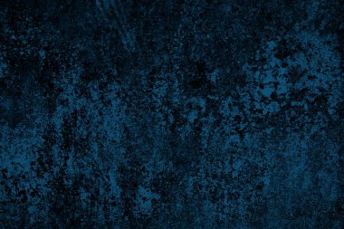 Mavi Grunge Beton Duvar dokusu Arkaplanı.