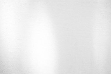 Üst kısımdan ışık sızıntısı olan Beyaz Sıkışmış Duvar dokusu Arkaplanı.